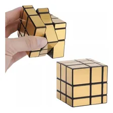 Cubo Mágico Mirror Cube Espelhado Blocks Shengshou Dourado Foto mini 3