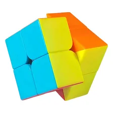 Cubo Magico Profissional 2x2x2 Qidi S Qiyi Stickerless Foto mini 4