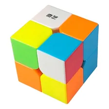 Cubo Magico Profissional 2x2x2 Qidi S Qiyi Stickerless Foto mini 1