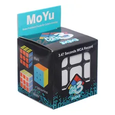 Cubo Mágico Profissional 3x3x3 Moyu Com Adesivo Speed Cube Foto mini 3