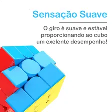 Cubo Mágico Profissional 3x3x3 Moyu Meilong Stickerless Foto mini 2