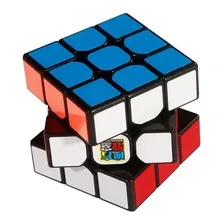 Cubo Mágico Profissional 3x3x3 Moyu Mofangjiaoshi Mf3rs Cor da estrutura Stickerless Foto mini 4