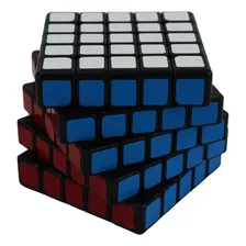 Cubo Mágico Profissional 5x5x5 Speedcube Black Foto mini  3