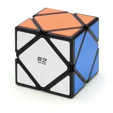Cubo Mágico Profissional Skewb Qicheng Qiyi Stickerless Cor da estrutura Preto Foto  mini 1