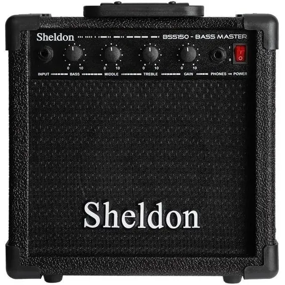 Cubo Para Baixo Bss150 Sheldon Preto 15w Foto 1
