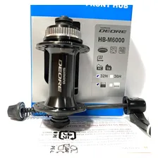 Cubo Roda Dianteiro Shimano Deore Hb-m6000 Disc 32f Mtb Foto mini 4