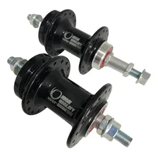 Cubo Viper 32 Furos Bike Alumínio Disco Eixo Porca 2 Unidade Cor Preto Foto mini  2