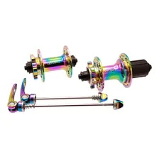 Cubos Par Gta Barulhento Cassete K7 36f Rainbow Camaleão Mtb Foto mini 1