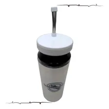 Cuia Copo Termica Terere Mate Gelado Garrafa Bomba Automátic Cor Prata Foto  mini 1