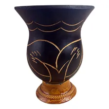 Cuia Para Chimarrão Tereré Desenhada Ll Natural Porongo Taça Foto mini 2