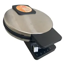 Cuisinart Classic Máquina Waffle Maker Redondo Prata Foto mini 3