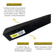 Cunha Para Rachar Lenha 4kg Forjada Tarza Foto mini 3