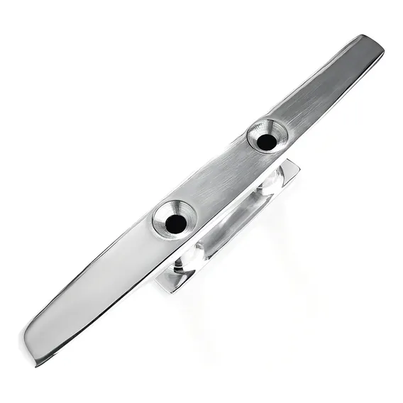 Cunho Em Aço Inox 20cm Amarra Cabo Cais Lancha Barco Veleiro Foto 1