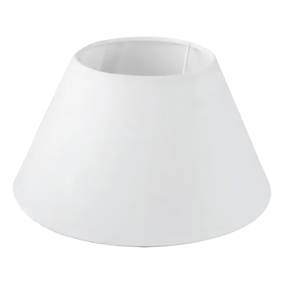 Cúpula Para Abajur Tecido Algodão Branco Ref 21 Tangerina Mca Cúpula Foto 1