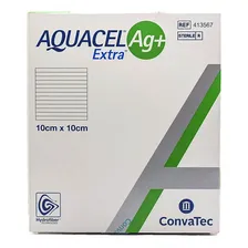 Curativo Aquacel Ag+ Extra 10cm×10cm Convatec 1 Unidade. Aquacel Ag+ Extra Convatec Foto mini 3