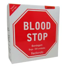 Curativo Blood Stop Bege Redondo Amp 500 Unidades Foto  mini 1