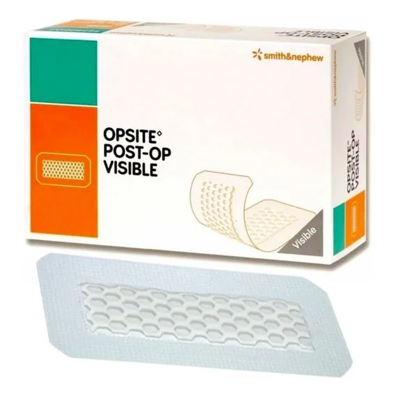 Curativo Filme Transparente Opsite Visible 10cm X 8cm - 3 Un Foto 1