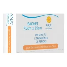 Curativo Gaze De Rayon Pielsana 7,5x15 Cm Caixa C/ 24 Dbs Nf Foto mini 4