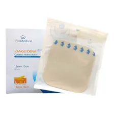 Curativo Hidrocol贸ide- Kangli Derm 15x15cm Extra Fino Foto mini 1
