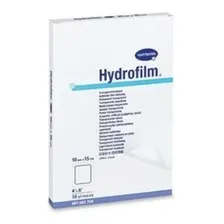 Curativo Hydrofilm Transparente Auto Adesivo 10x15cm Hartmann 5 Unidades 2027 Foto  mini 1