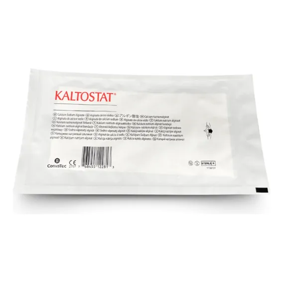 Curativo Kaltostat 7,5 X 12 Cm Und. 168212 - Convatec Foto 1