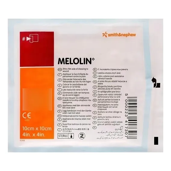 Curativo Melolin 20cm X 10cm Smith & Nephew - 10 Unidades Foto 1