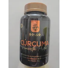 Cúrcuma Com Pimenta Preta, Piperina, Sollo, 60 Cáps Foto mini 2