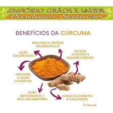 Cúrcuma Em Pó Extra Pura 1kg - Açafrão Da Terra Foto mini 2