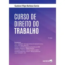 Curso De Direito Do Trabalho 2020 - Gustavo Filipe Barbosa Foto mini 1