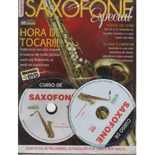 Curso De Saxofone Vol. 2 Nível Intermediário - Dvd+revista Foto  mini 1