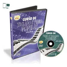 Curso De Teclado E Piano Dvd Volume 1 Alan Gomes Com Foto mini 1