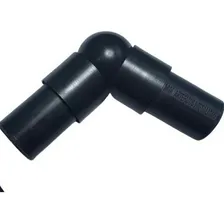 Curva Articulável Para Corrimão Tubo 1 ½ Kit 10 Pçs Cor Preto Foto mini 1