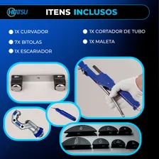 Curvador Tubos Canos De 1/4 À 7/8 Cortador E Escariador Foto mini 2
