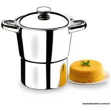 Cuscuzeira Inox 2l Lyon Brinox Foto mini 1
