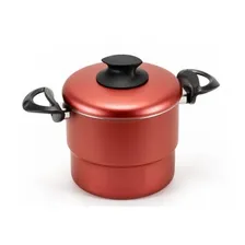Cuscuzeiro Cereja Antiaderente 5 Camadas - Cuscuzeiro Vapor Foto mini 1