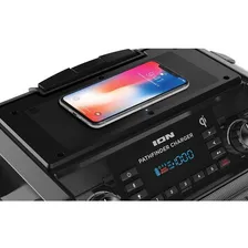 Cx Acústica Portátil 100w, S/fio-nfc, Qi, Aux, Mic E Usb-ion Cor Preto Bivolt Foto mini 4