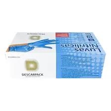 Cx Mas Luva Nitríl Descart S/pó Azul Descarpack 2000un Tm:pp Tamanho Pp Foto mini 2