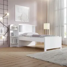 D Doro Melissa cama solteiro plus 100% mdf branco Foto mini  2