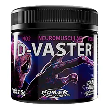 D-vaster Pré Treino Pump No2 Power Supplements Muito Forte Sabor Grape Alien Foto mini 1