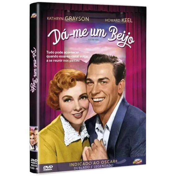 Dá-me Um Beijo - Dvd - Kathryn Grayson - Howard Keel Foto 1