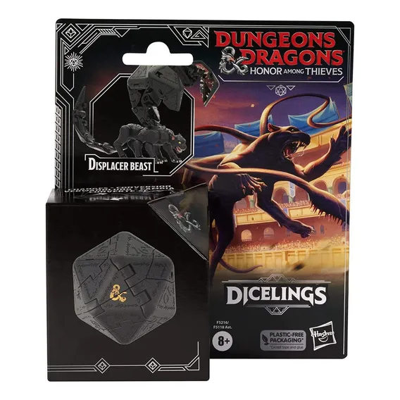 Dado Dungeons & Dragons Honra Entre Rebelde Fera Deslocadora Foto 1