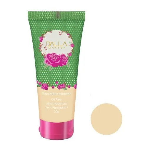 Dalla Makeup Base Vegana Efeito Matte Cor 00 Foto 1