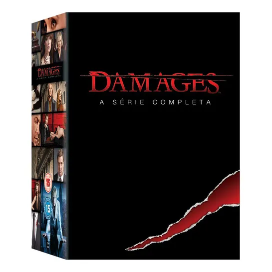 Damages Box 1ª À 5ª Temporadas Série Completa 15 Dvds Foto 1