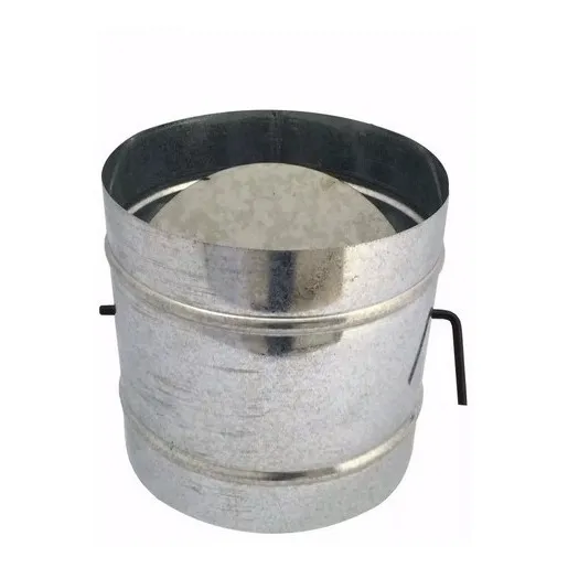 Damper Para Churrasqueira Forno A Lenha Inox 430 200mm Foto 1