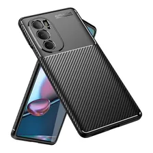 Danet Case Fibra de Carbono Anti Impacto - Moto Edge 30 Pro - Preto Foto  mini 1