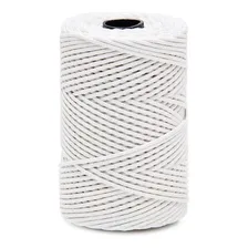 Danitex Cordão Encerado de 100m branco de algodão Foto mini 2