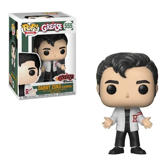 Danny Zuko Carnival #555 - Grease - Funko Pop! Movies Foto 1