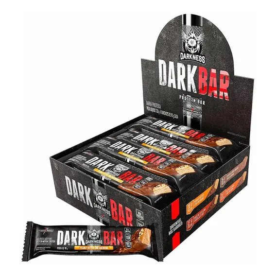 Dark Whey Bar Peanut Butter 8 und Darkness Foto 1