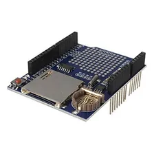 Data Logging Arduino Shield Logger Com Rtc Ds1307 Foto mini  2