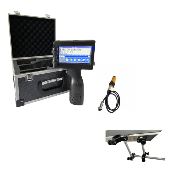 Datador Portátil Inkjet H2s+sensor +suporte P Esteira C/ Bivolt Foto 1